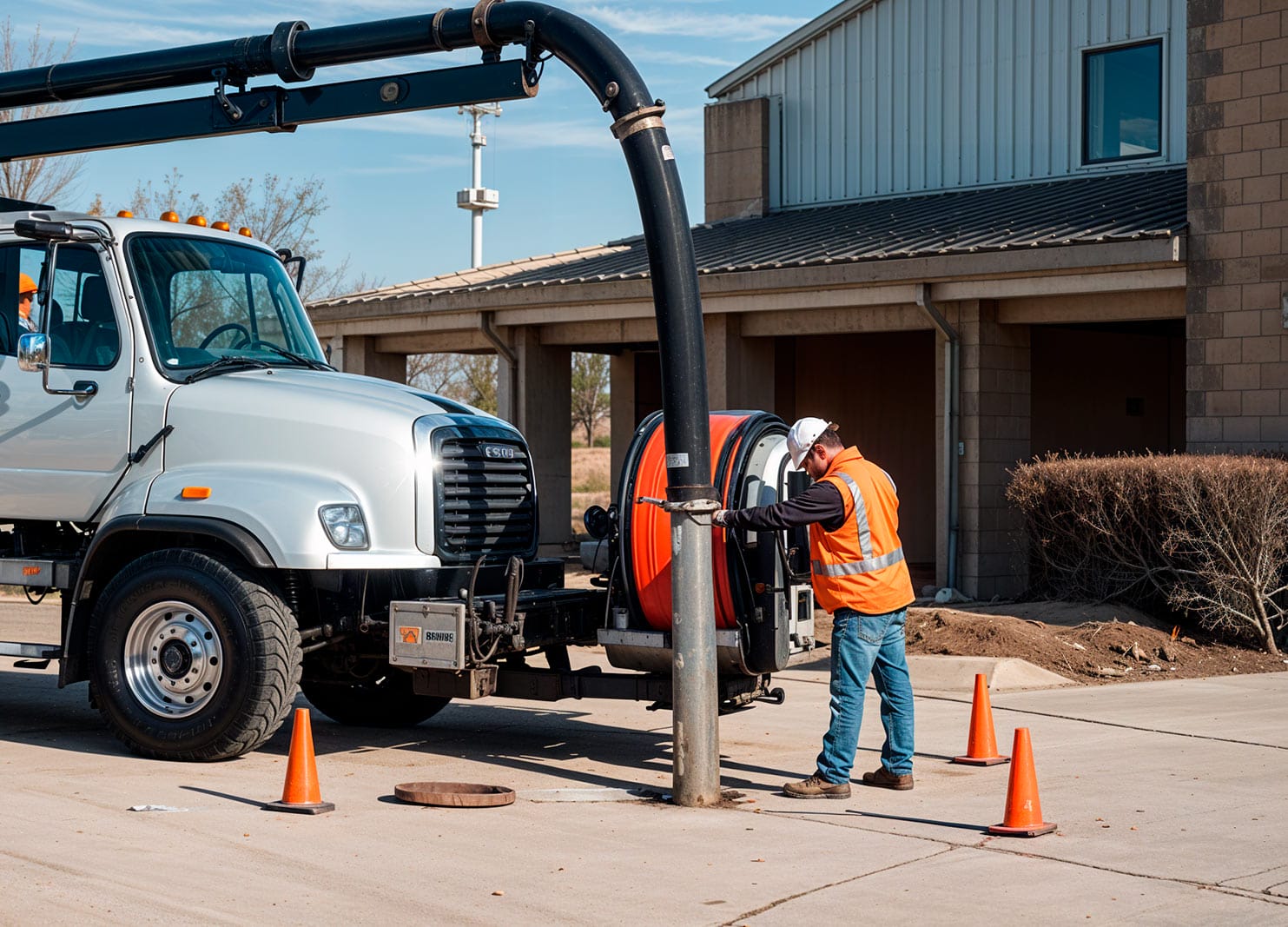 Sanitary Sewer Cleaning service in Houston TX - Memorial Plumbing professional plumbing