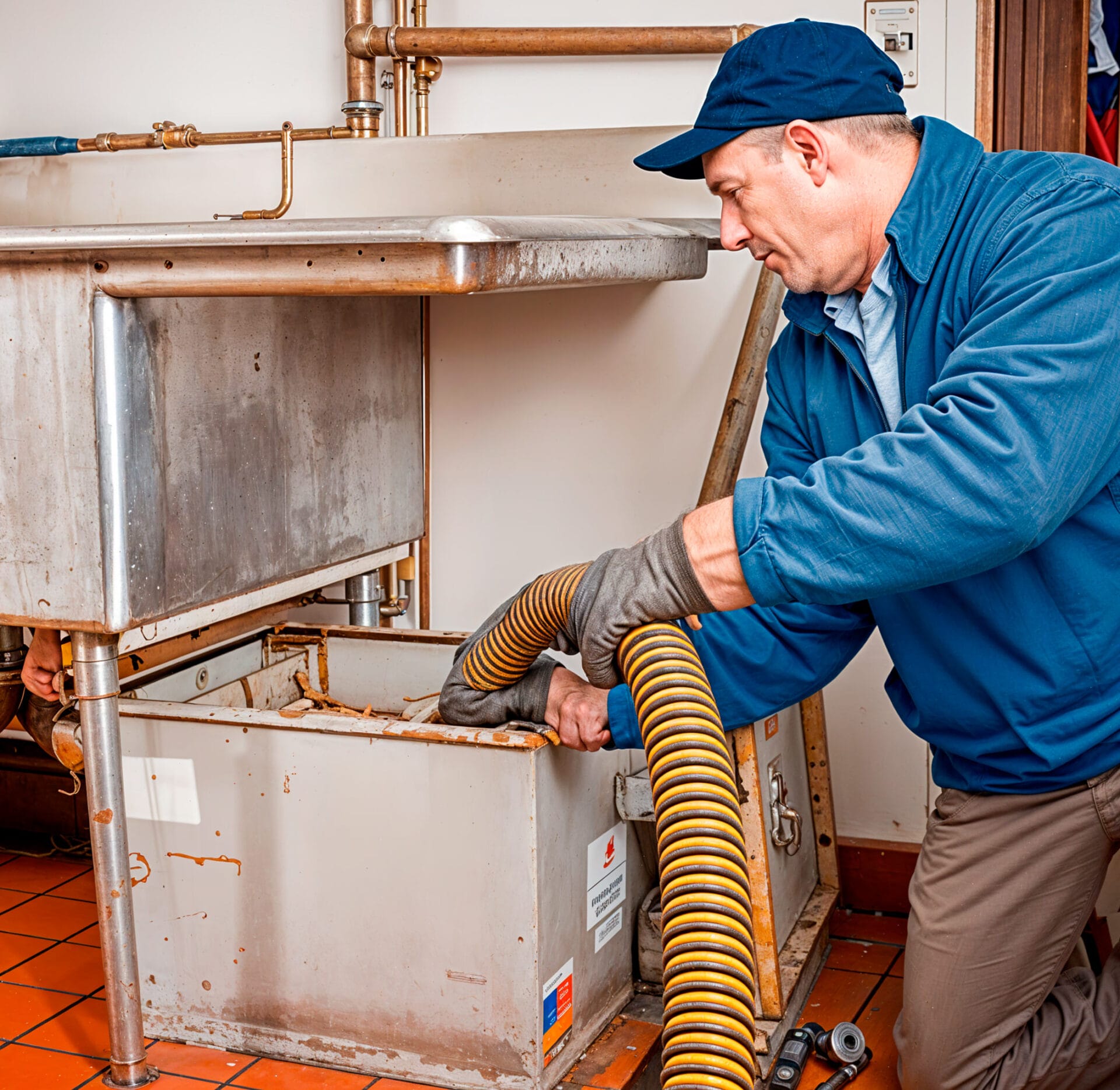 Grease Trap Cleaning service in Houston TX - Memorial Plumbing professional plumbing